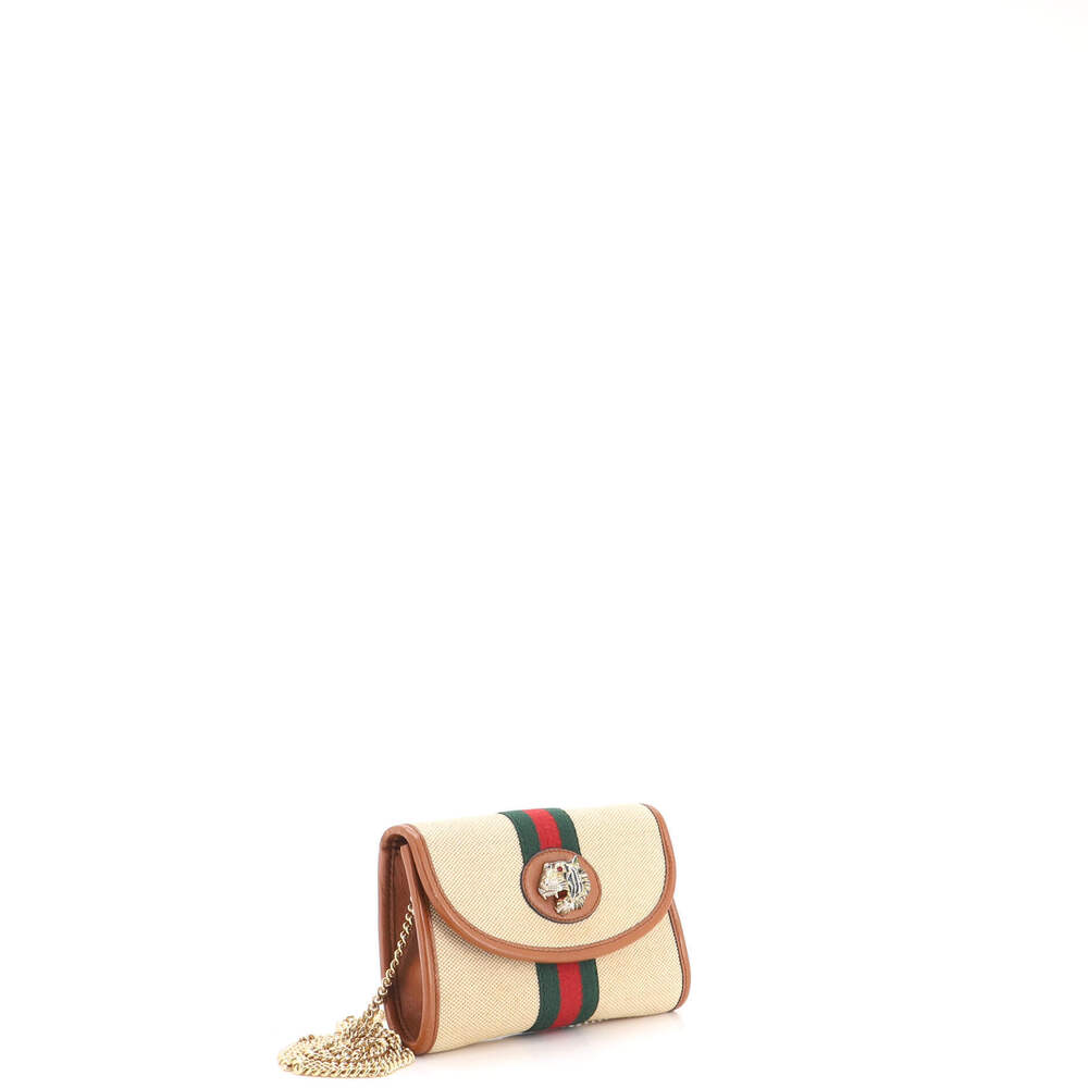 Gucci Mini Rajah Web Chain Shoulder Bag - Picture 2 of 8